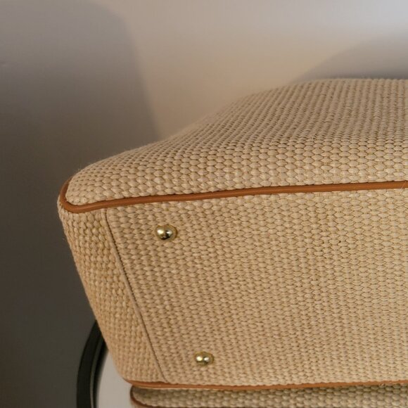 Mark and Graham raffia top-handle purse - Picture 5 of 9